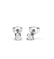 Earrings Bliss Woman in White Gold Diamante 0.10 Ct 20093024 - 20093024